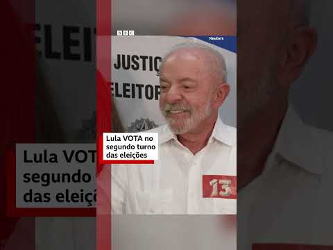 Assista: Lula vota no 2º turno em São Bernardo do Campo