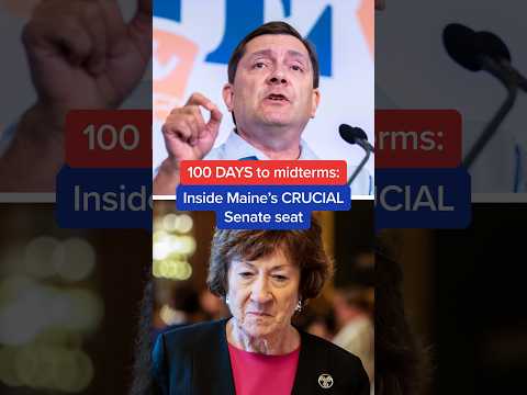 100 DAYS to midterms: Inside Maine's CRUCIAL Senate seat