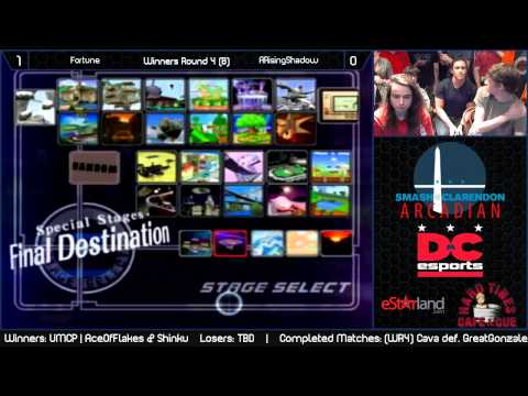 Smash @ Clarendon Arcadian WR4B - Fortune vs. ARisingShadow (Read Warning In Description)