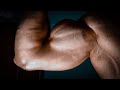 young bodybuilder showing his pumped | flexing | muscle worship