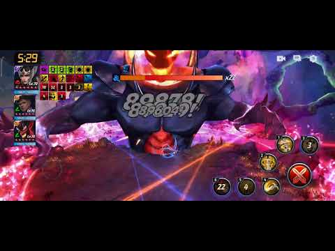 Marvel Future Fight - T3 Green Goblin (Red Goblin) - Dormammu GBR Solo - Ctp of Rage