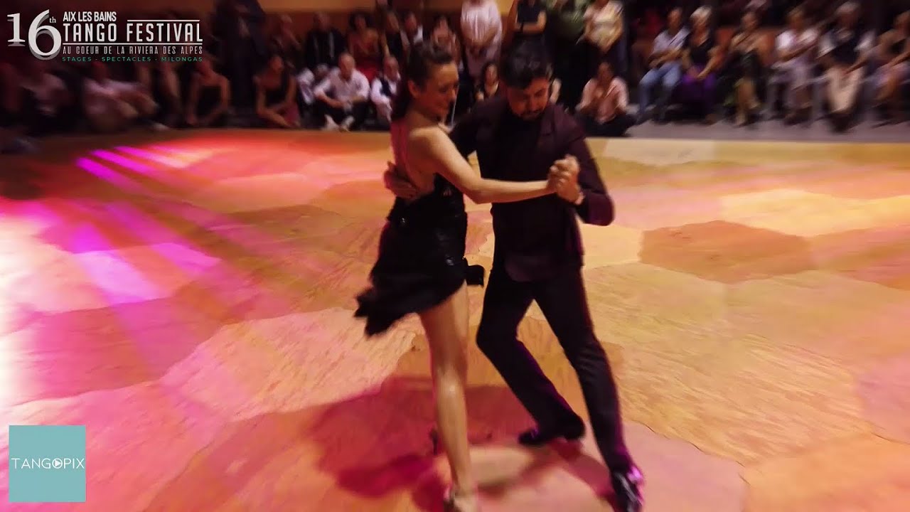 Maria Belén Giachello & Sebastián Jimenez dance Sexteto Milonguero - Viejo Portón