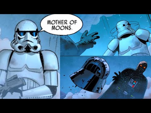 The Stormtrooper that Saw Darth Vader without his Mask(Canon) - Star Wars Comics Explained
