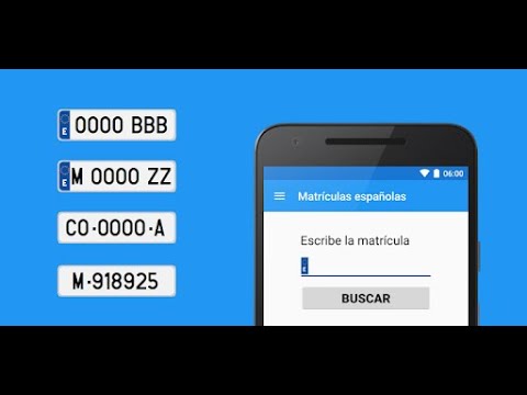 Spanish license plates - date Video