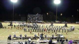 preview picture of video 'Brentwood High School Band at Smyrna Playoff Game 11/5/2010'