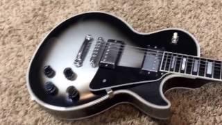 Video thumbnail for 2007 Gibson Les Paul Custom Silverburst by The Trogly's Guitar Show