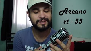 Video thumbnail for Microfone Vintage Arcano VT-55 "(AM-V5) e (AM-V55)" - Unboxing e Teste - Allan Canon by Allan Canon