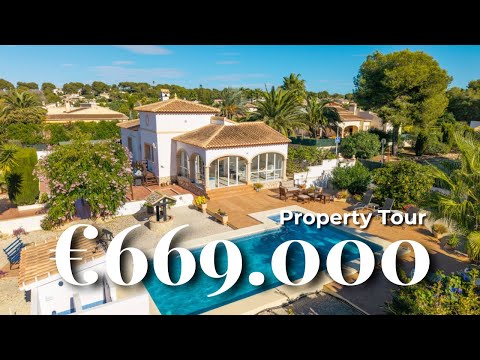 Inside A Villa With Stunning Garden in Javea, Costa Blanca - Spain