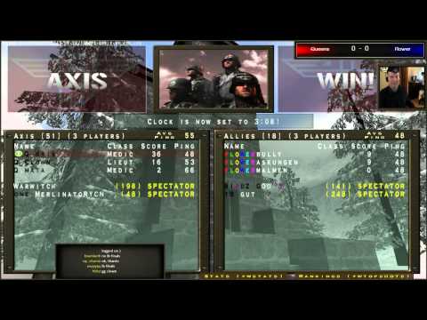 RTCW one.more cup #5: Queens vs. flowerpower (Part 1) - LB Final