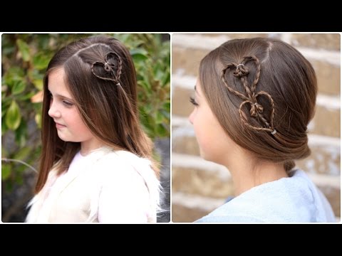 アクセントハート｜バレンタインデーのヘアスタイル (Accent Hearts | Valentines Day Hairstyles)