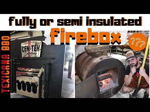 Best Firebox for offset smoker fully or semi insulated semi insulated ? Sub. ITA/PORT.