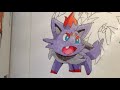 How to draw Pokemon Movie 13 Poster- Ruler of ...