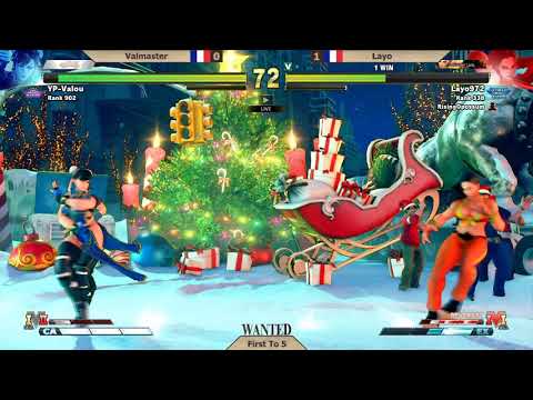 Valmaster (ChunLi) vs Layo (Laura) FT5 - WANTED SFV Ep24