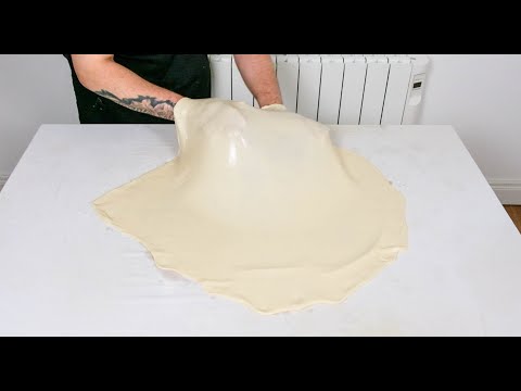 Homemade Phyllo Dough - How to Make a Phyllo Dough