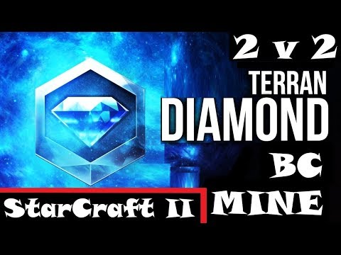 Battle Cruiser Widow Mine Master Class - StarCraft II [Diamond 2 v 2]