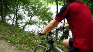 preview picture of video 'Cycling on the C&O Canal Towpath'