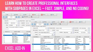 Download the video "Design Forms and Interfaces in Excel with Smart UI – No VBA Required"