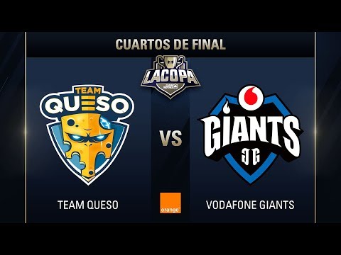 TEAM QUESO VS VODAFONE GIANTS - LA COPA DE CLASH ROYALE -  PLAYOFFS