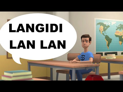 The teacher's reaction to the student who sang the song "langıdı lan lan samsak döveci" at school...
