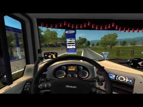 "Cabin Accessories"- DLC für ETS2 mit dem DAF XF 105 50k 3.3