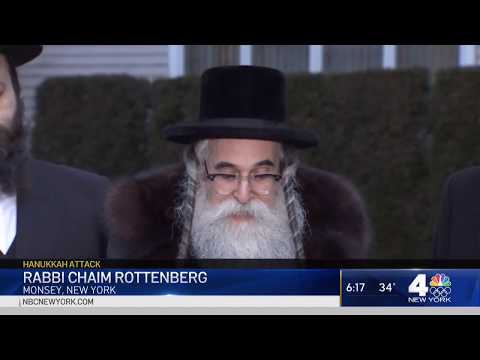 Monsey Rabbi Makes First Public Appearance Since Attack