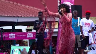 Sheebah Karungi performs BEERA NANGE Live at Galaxy Zzina Beach Carnival 2018