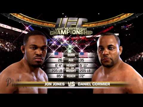Ea sports UFC Jones vs Cormier CPU fight