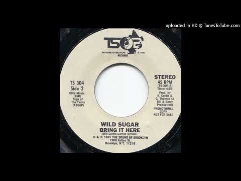 Rare Modern Soul Boogie 45 Wild Sugar - Bring It Here (Beastie Boys!)