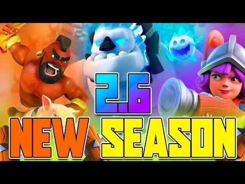 HOG 2.6 NEW SEASON SMALL PUSH - CLASH ROYALE