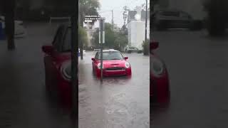 Cars, Roads Underwater in Weekend Charleston Flooding