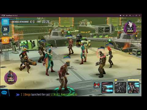 Arena - Tech vs Tech - 198k vs 224k - Marvel Strike Force