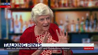 Nigel Farage's Talking Pints with Ann Widdecombe.
