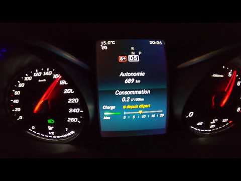 MERCEDES C180 w205 9g tronic acceleration