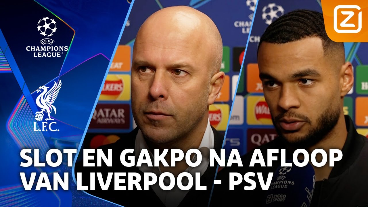 Arne Slot: "Er is nog voldoende optimisme om dit op te lossen" 🗣️ | Interview met Slot en Gakpo