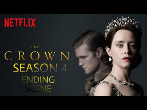 THE CROWN SEASON 4 ENDING SCENE