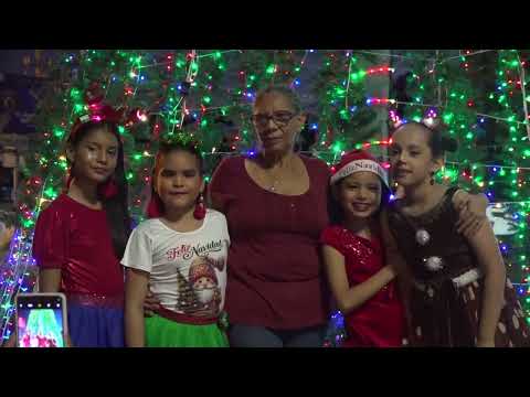 Encendida de luces navideñas en Juigalpa, Chontales