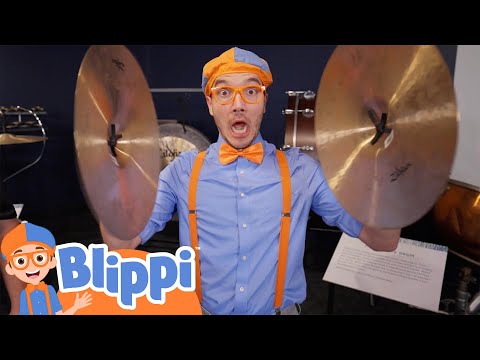 What Sound does it make? 🎵 Blippi Learns Senses with Music 🎶 Blippi Full Episodes