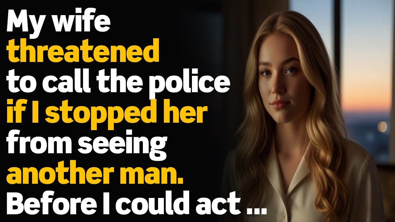 She planned to go on a date and threatened to call the police on me, but karma took over....