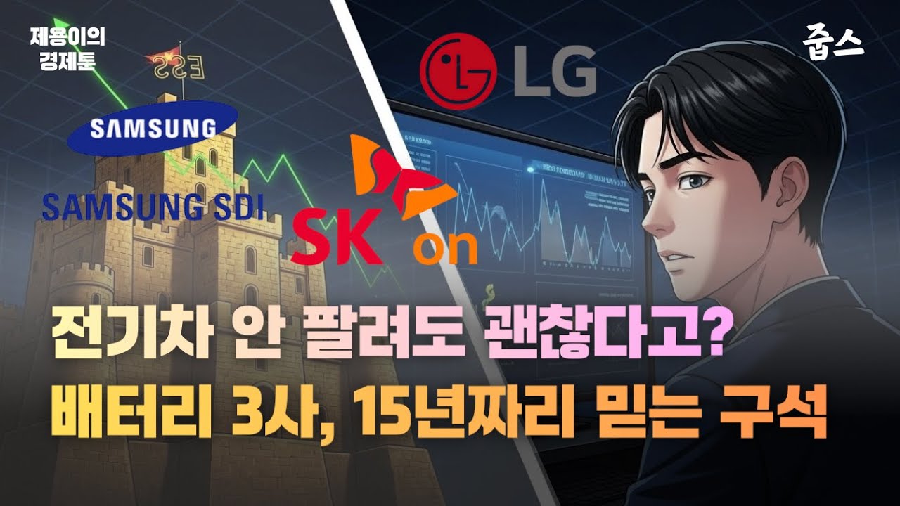 LG·삼성·SK가 목숨 건 차세대 전장! 배터리 전쟁 2라운드 'ESS' 완벽 정리 [제용이의 경제툰]