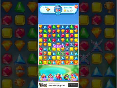 Jewel Crush 💎 - Jewels & Gems Match 3 Legend 2020 Level 346 ⭐⭐ no Booster 👑 Android Gameplay ✅