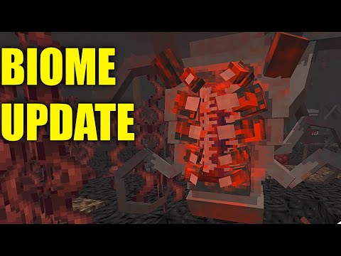 PARASITE BIOME UPDATE in Minecraft Scape And Run Parasites Mod