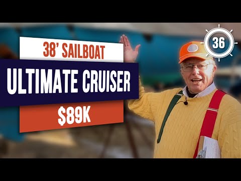 $89k - GO CRUISING! Catalina 380 Sailboat for Sale | EP36 #boattour #boatreview
