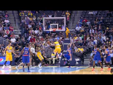 Gary Harris Soars to the Rim for the Poster on Travis Wear