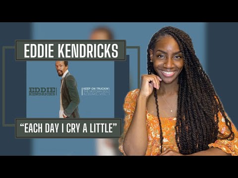 First Time Hearing Eddie Kendricks - Each Day I Cry A Little | REACTION 🔥🔥🔥