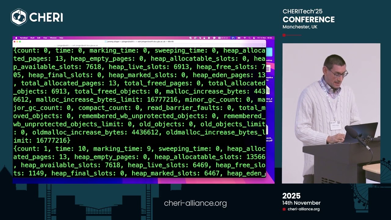 State of the Union: Which Virtual Machines can I run on CHERI? - Jeremy Singer | CHERITech'25