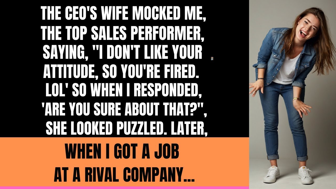 She thought firing me would destroy my career, but I turned it into my greatest comeback...