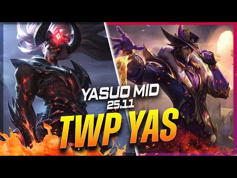 TheWanderingPro - Yasuo vs Twisted Fate MID Patch 25.11 - Yasuo Gameplay