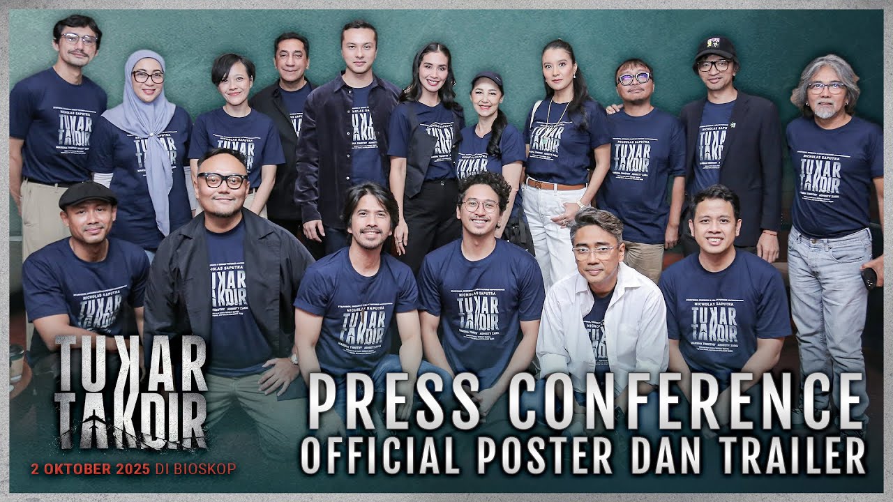 TUKAR TAKDIR - Press Conference, Official Poster & Trailer