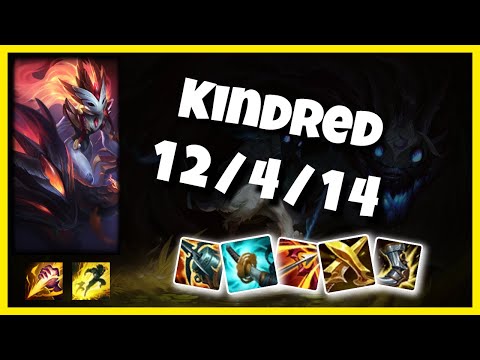 Kindred vs Graves KOREAN Challenger JUNGLE (12/4/14) Gameplay Replay - Patch 10.23