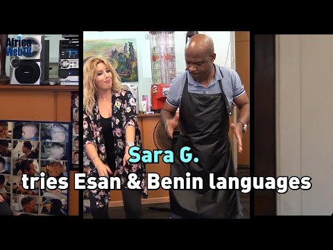 Spanish Woman Tries to Learn Esan And Benin | Nigerian Languages